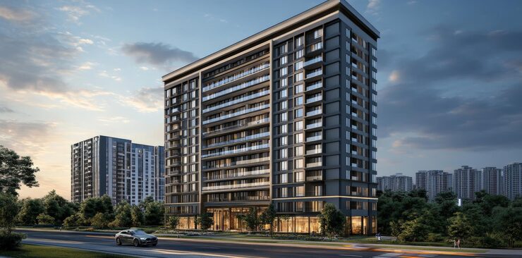 Artist impression of NeoLiv Apartments Under ₹1 Crore, Mumbai region and Delhi NCR