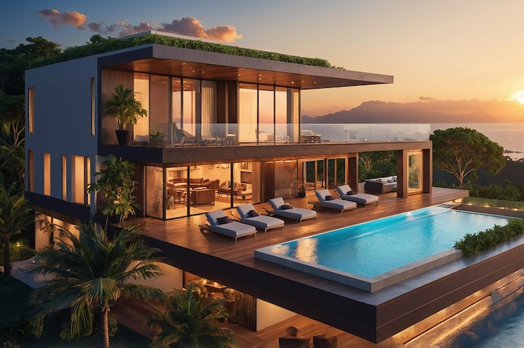 Artist impression of Neoliv Panvel–Khopoli 76-Acre Township, Panvel–Khopoli belt, Raigad, Maharashtra