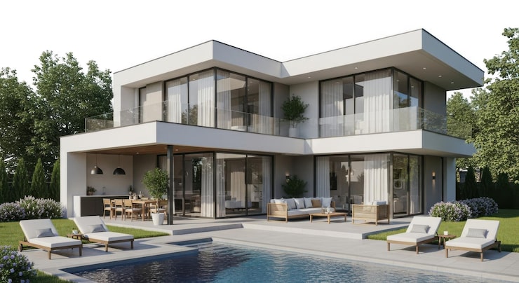 Artist impression of Neoliv Khopoli 47-Acre Villa Project, Khopoli, Raigad, Maharashtra